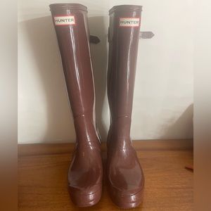 Hunter rain boots